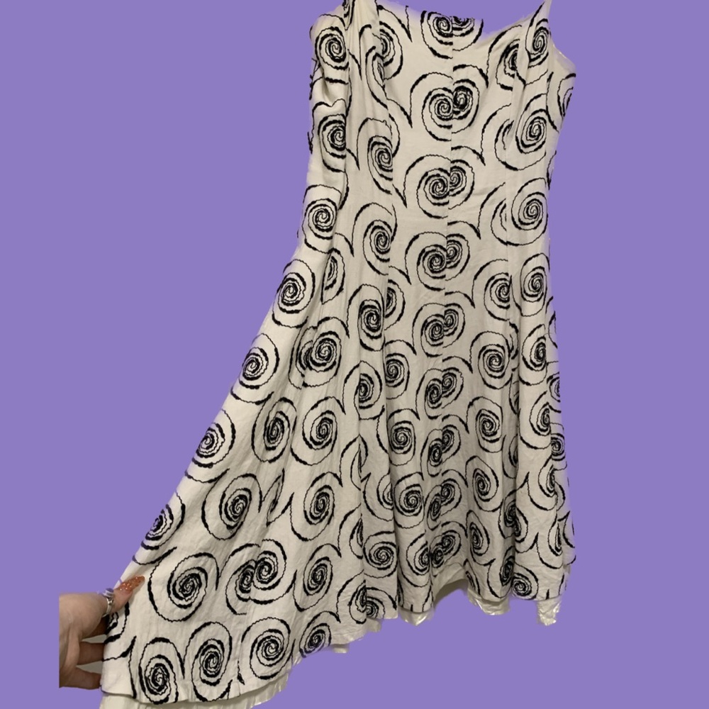 Vintage embroidered Betsy Johnson dress